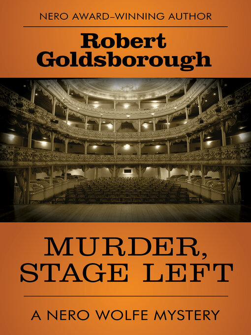 Title details for Murder, Stage Left by Robert Goldsborough - Wait list